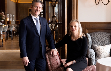 Rot. Peter Egli avec son épouse Esther