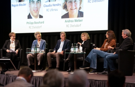 Das Panel zur Bedeutung von Bildung beleuchtete unterschiedliche Perspektiven & setzte Impulse für die rotarische Arbeit